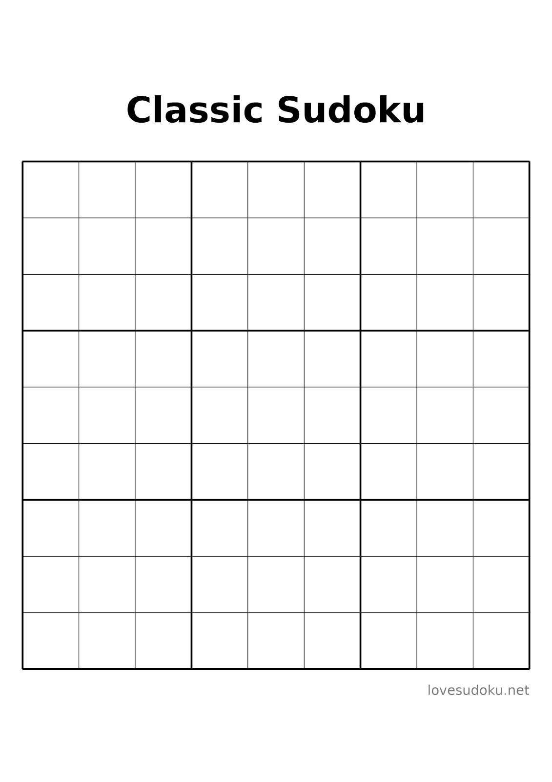 how is sudoku played